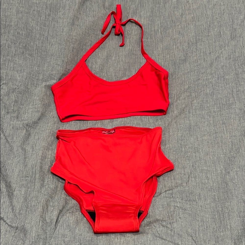 Ruby -Red Swimwear set-  NEW